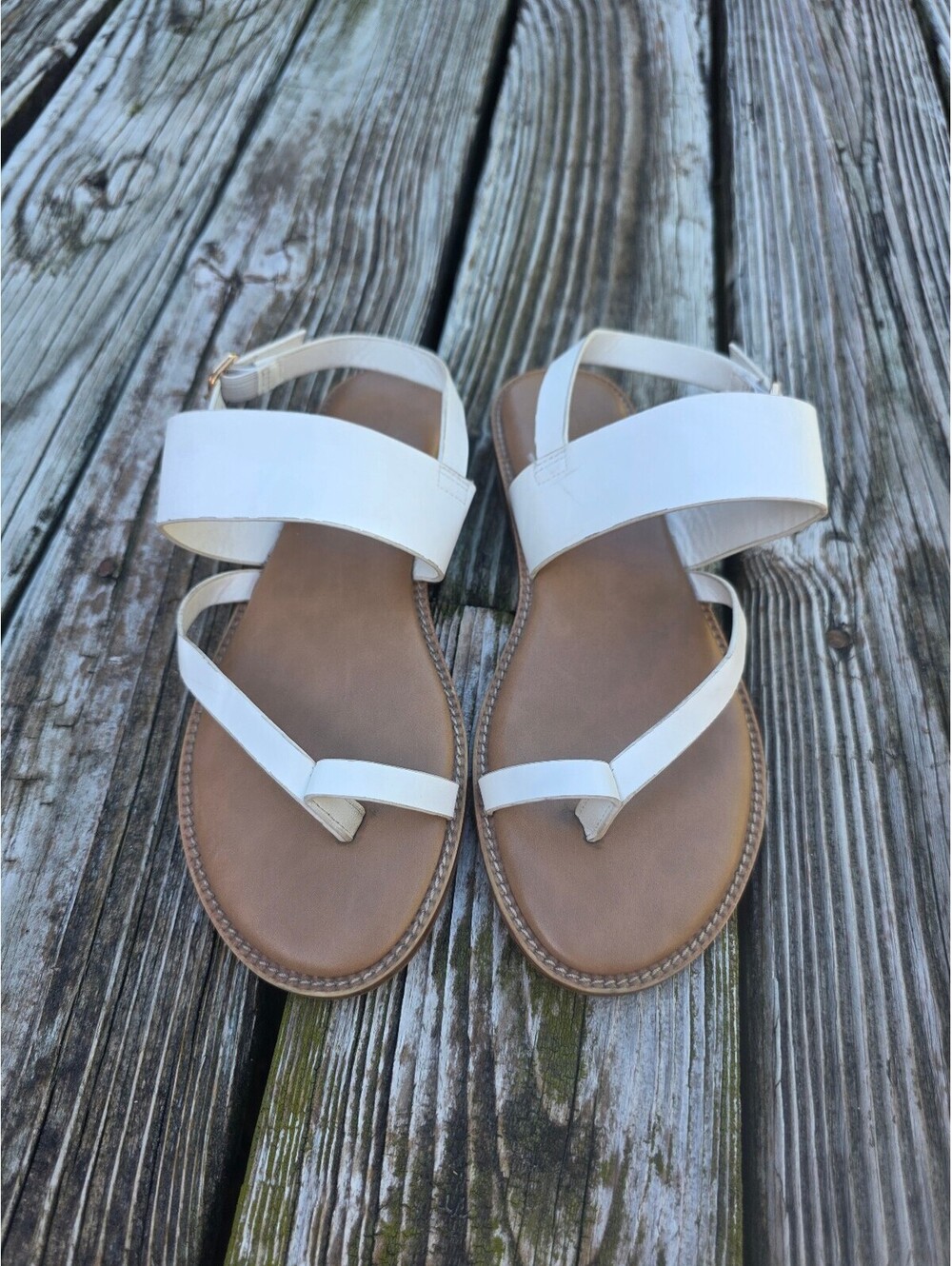 Cushionaire Women's Lennox Toe Loop Slingback Sandals